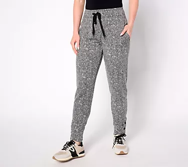 Cuddl Duds Comfortwear Regular Button Hem Joggers