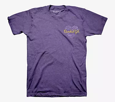 Cherished Girl Adult T - Love Never Fails Floral