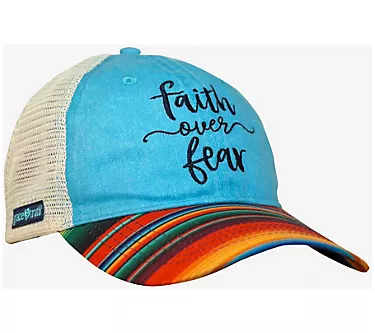 grace & truth Cap - Faith Over Fear Stripes