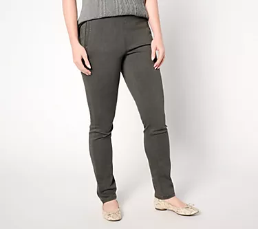 Denim & Co. Signature Tall Black Perfect Flex Jean