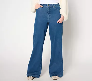 Me by Jennie Garth Regular Indigo Relaxed Fit Jeans