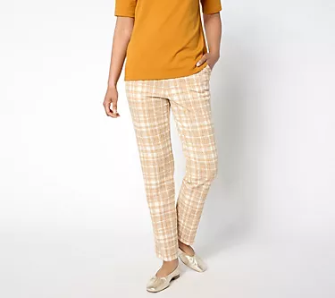 Isaac Mizrahi Live! Regular Printed Scuba Crepe Slim Straight Pants 1 281297-isaac-mizrahi-live-regular-printed-scuba-crepe-slim-straight-pants-1.webp