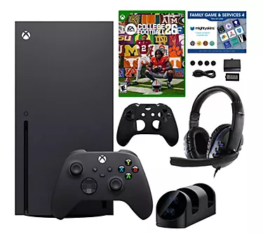 Xbox Series X 1TB Console with College Football26, Accessorie
