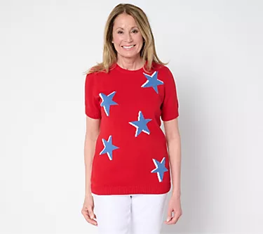 287147-denim-co-100-cotton-short-sleeve-intarsia-sweater-1.webp