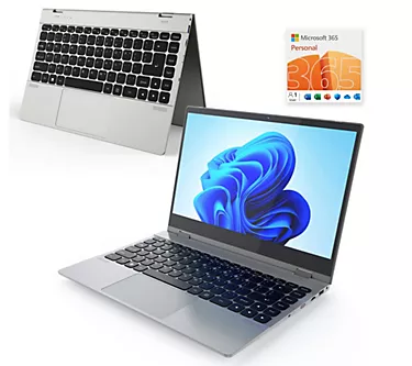 RCA Plus 14" Touch 2-in-1 Laptop, Intel 128GB SSD with MS365