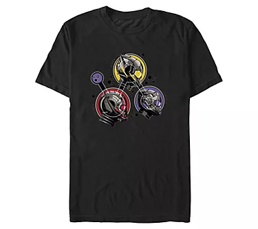 Fifth Sun Men's Ant-Man and the Wasp Team Badges Tee