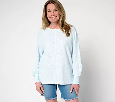 Belle Beach by Kim Gravel Palm Beach Preppy Slouchy Top