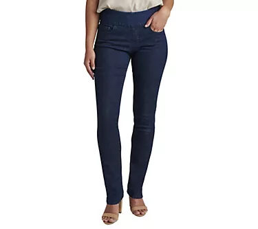 JAG Jeans Peri Mid Rise Straight Leg Pull-On Je ans - Ink 1 291696-jag-jeans-peri-mid-rise-straight-leg-pull-on-je-ans-ink-1.webp