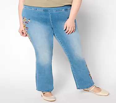 Driftwood Jeans Kelcy Pull-On Boot-Cut - Sunflower