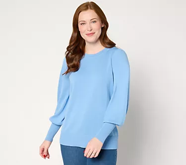 Belle by Kim Gravel Hello Spring Bishop Sleeve Sweater