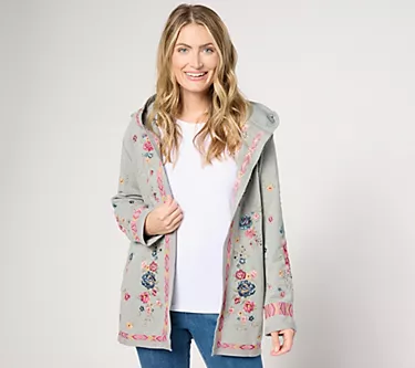 Driftwood Jeans Shelly Kimono with Hood - Serenity