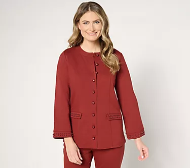 BEAUTIFUL by Lawrence Zarian Regular Simulated Pearl Tunic