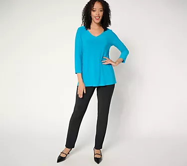 Attitudes by Renee Regular Knit Top & Pant Set