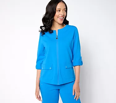Sport savvy Stretch Jersey Collarless Jacket 1 296265-sport-savvy-stretch-jersey-collarless-jacket-1.webp