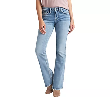 Silver Jeans Co. Suki Mid Rise Bootcut Jeans - EDK261