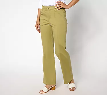 Belle by Kim Gravel TripleLuxe Reg Twill Seamed To Perfection Jean