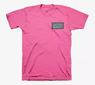 Cherished Girl Adult T - Leopard Cross
