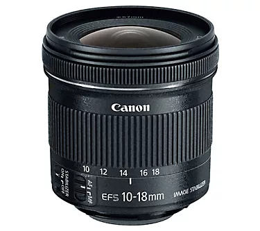 Canon EF-S 10-18mm f/4.5-5.6 IS STM Lens