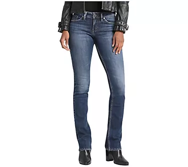 Silver Jeans Co. Suki Mid Rise Slim BootcutJeans