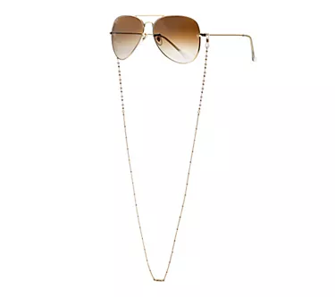 Ettika Dainty Pearl Glasses Chain