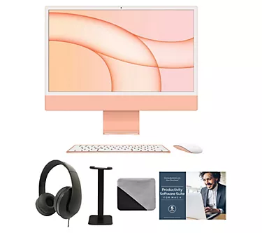 Apple iMac 24" M1 256GB 8-Core CPU 8-Core GPU B undle