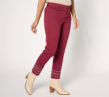 Susan Graver Petite Embellished Hem Straight Leg Jean 1 310315-susan-graver-petite-embellished-hem-straight-leg-jean-1.webp