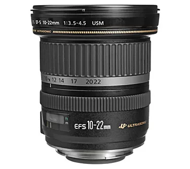 Canon EF-S 10-22mm f/3.5-4.5 USM Lens Bundle