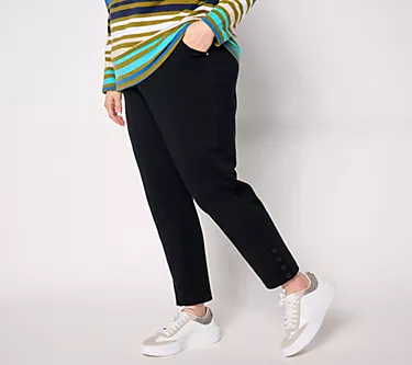 Sport Savvy Regular Brushed French Terry Pull-On Pant