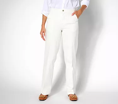 Denim & Co. Signature Tall Color Perfect Flex Trouser Jean