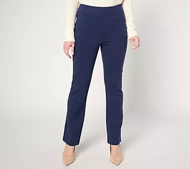 Belle by Kim Gravel Regular Ponte Baby Boot Cut Pant