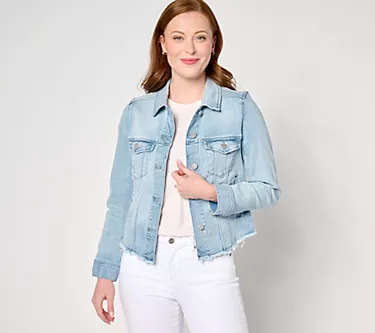 Liverpool Los Angeles Trucker Jacket with Fray Hem - Gulf Shores 1 317023-liverpool-los-angeles-trucker-jacket-with-fray-hem-gulf-shores-1.webp
