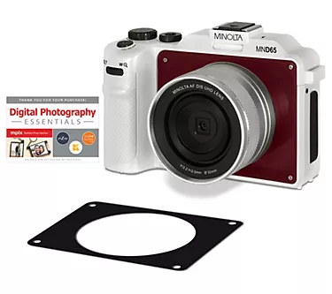 Minolta MND65 56MP & 18x Zoom Camera with 32GB SD Card & Accessories