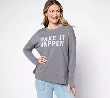 Belle by Kim Gravel Inspirational Graphic Sweatshirt