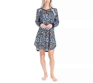 Ocean Pacific Thermal Henley Sleep Dress