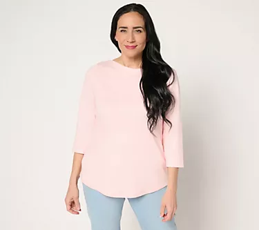 Martha Stewart Signature Bateau Neck 3/4 Sleeve Top 1 32175-martha-stewart-signature-bateau-neck-3-4-sleeve-top-1.webp