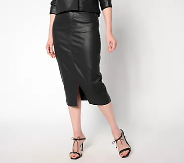 Peace Love World Black Label Regular Coated Denim Skirt 1 323575-peace-love-world-black-label-regular-coated-denim-skirt-1.webp