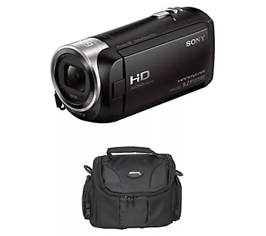 Sony HDR-CX405 HD Handycam with Camera Bag