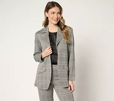 by Stacy London Regular Knit Jacquard Blazer 1 325662-by-stacy-london-regular-knit-jacquard-blazer-1.webp