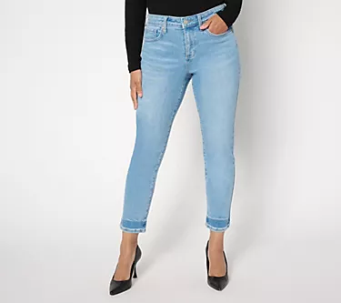 NYDJ Sheri Slim Ankle Jean - Riviera Sky