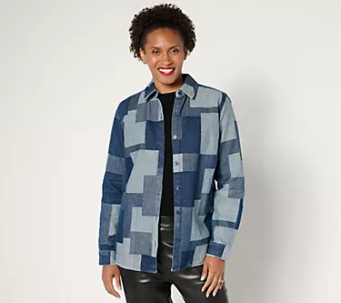 Joan Rivers Cotton Denim Patchwork Shirt Jacket 1 326507-joan-rivers-cotton-denim-patchwork-shirt-jacket-1.webp