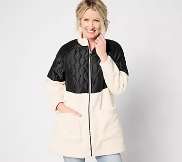 Lug Lounge Sherpa Microfleece Zip Up - Tempo