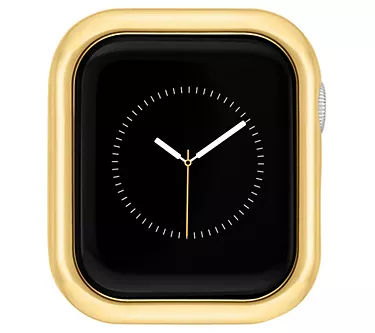 Anne Klein WITHit Polished Metal Bumper for App le Watch 40mm