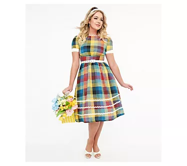 330008-unique-vintage-plaid-belted-swing-dress-with-ric-rac-trim-1.webp