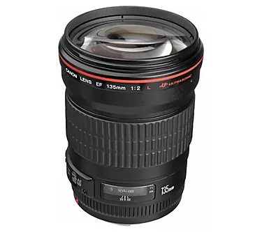 Canon EF 135mm f/2L USM Lens Bundle