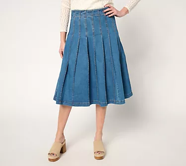331653-peace-love-world-black-label-petite-pleated-denim-skirt-1.webp