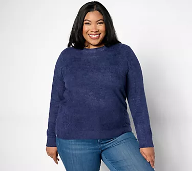 Barefoot Dreams CozyChic Lite Cable Pullover