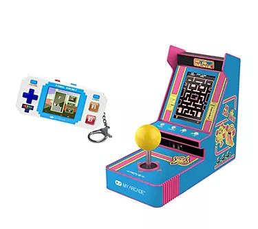 My Arcade Joystick Retro Arcade Machine with Mini Pixel Gaming Handheld