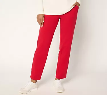 Denim & Co. Regular EasyWear French Terry Pant