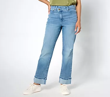 Me by Jennie Garth Regular Straight Leg Jean