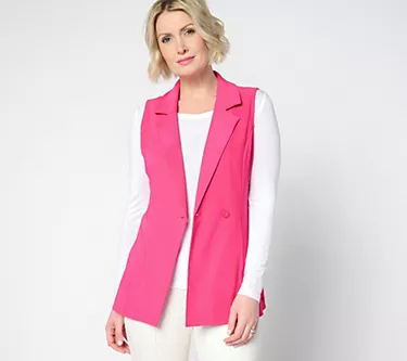 Attitudes by Renee Regular Euro Knit Vest